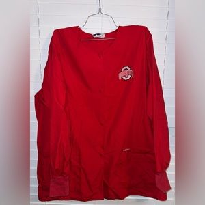 Landau XL Ohio State Scrub Jacket